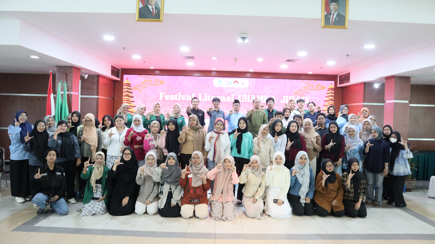 PBSI FKIP Uhamka Tumbuhkan Cinta Bahasa Indonesia dalam Festival Literasi Uhamka Jilid IX