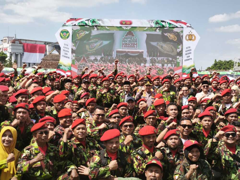 Peserta Apel Akbar Kokam 2025. Foto: Cris