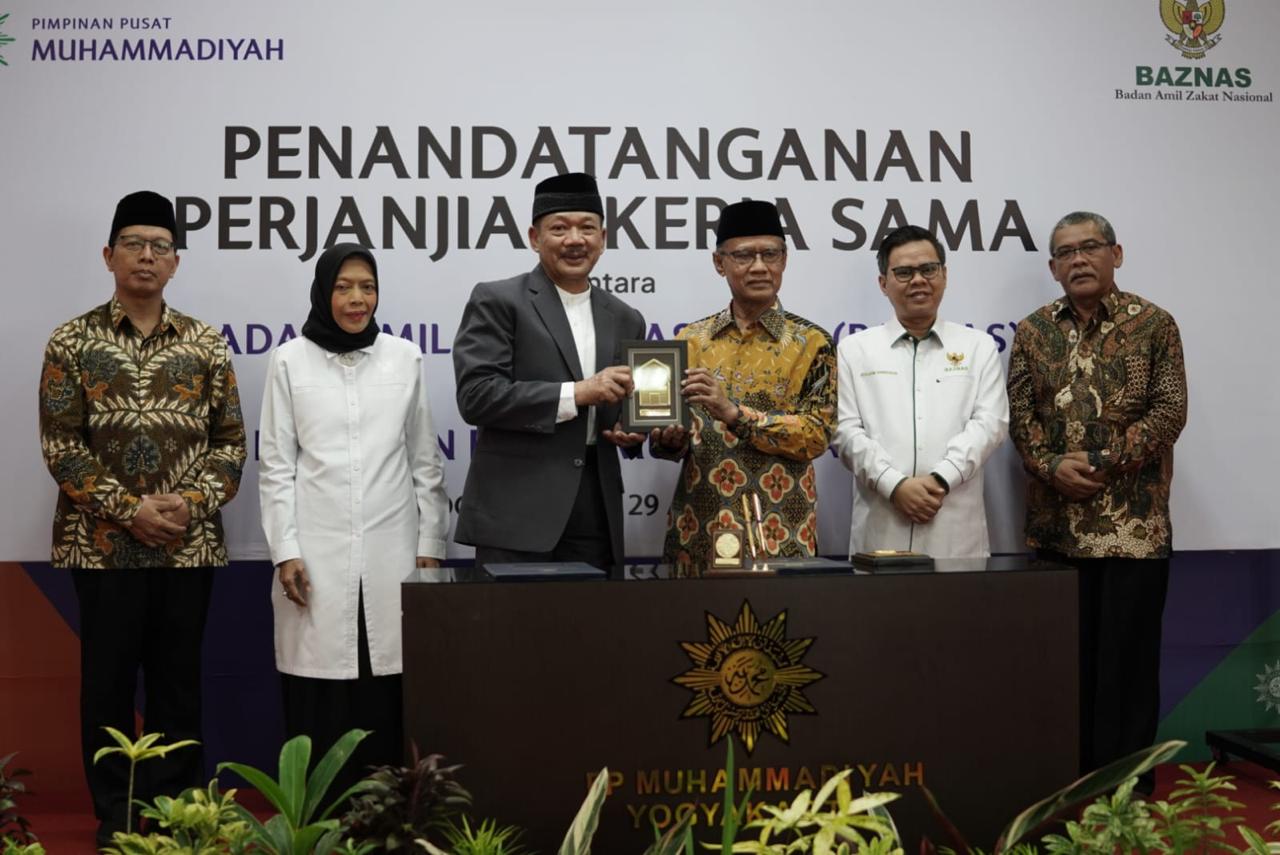 Baznas RI dan PP Muhammadiyah jalin kerjasama (29/4).