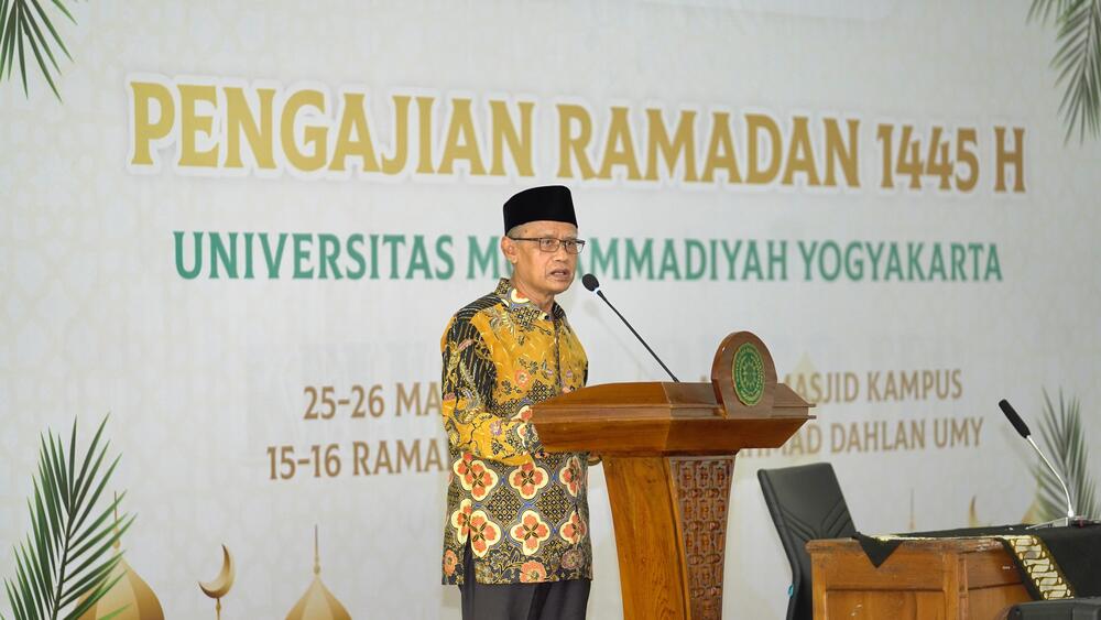 Ketua Umum Pimpinan Pusat Muhammadiyah Prof Dr H Haedar Nashir, MSi