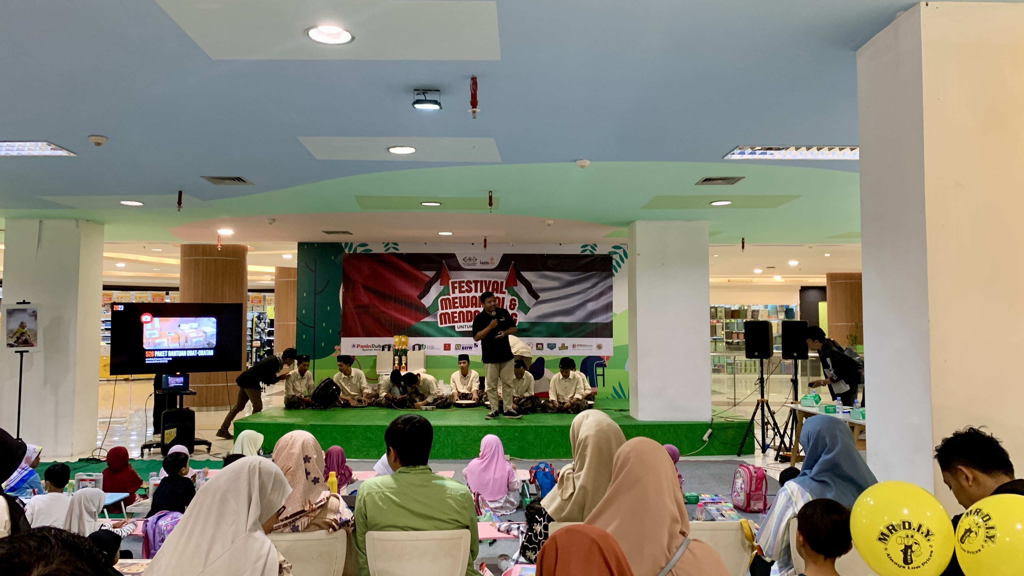 Festival Mewarnai dan Mendongeng untuk Palestina. Doc: Kiky