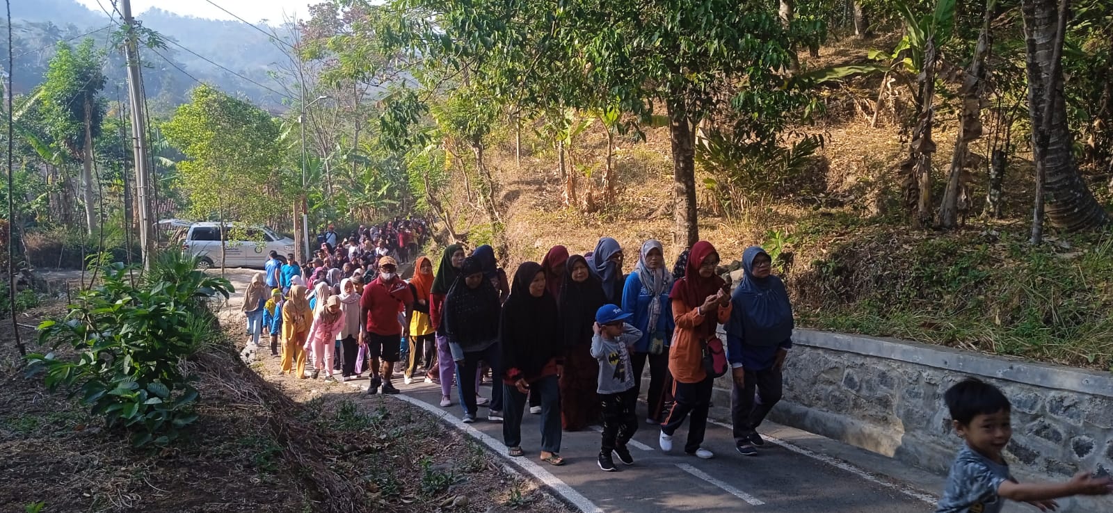 Ribuan Warga dan Simpatisan Muhammadiyah Langkap Ikuti Jalan Sehat