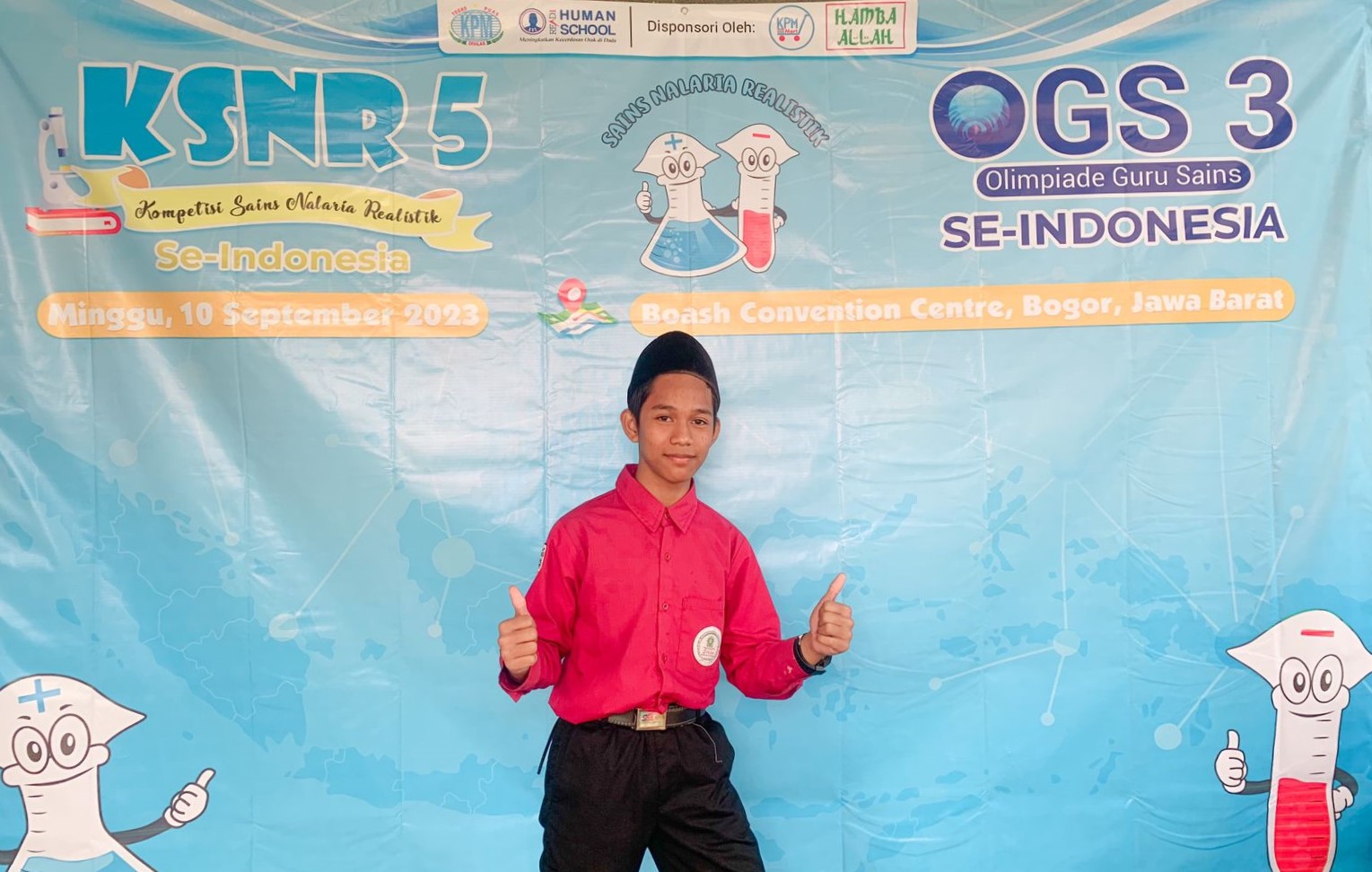 Kompetisi Sains Nalaria Realistik, Santri Pondok Pesantren SPEAM Raih Juara Perunggu