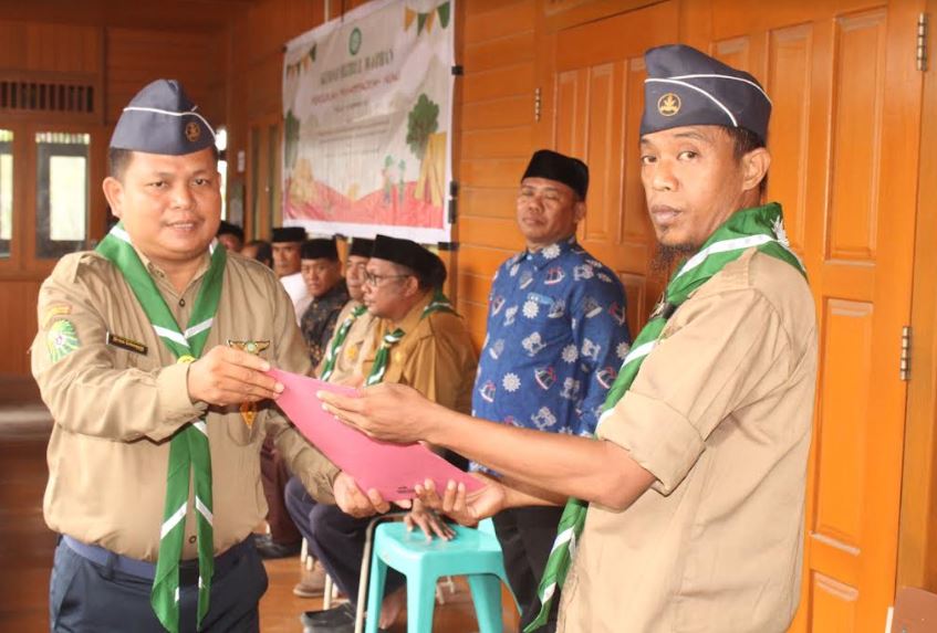 Pelantikan Kwarcab Hizbul Wathan Nunu, Kota Palu, Sulawesi Tengah