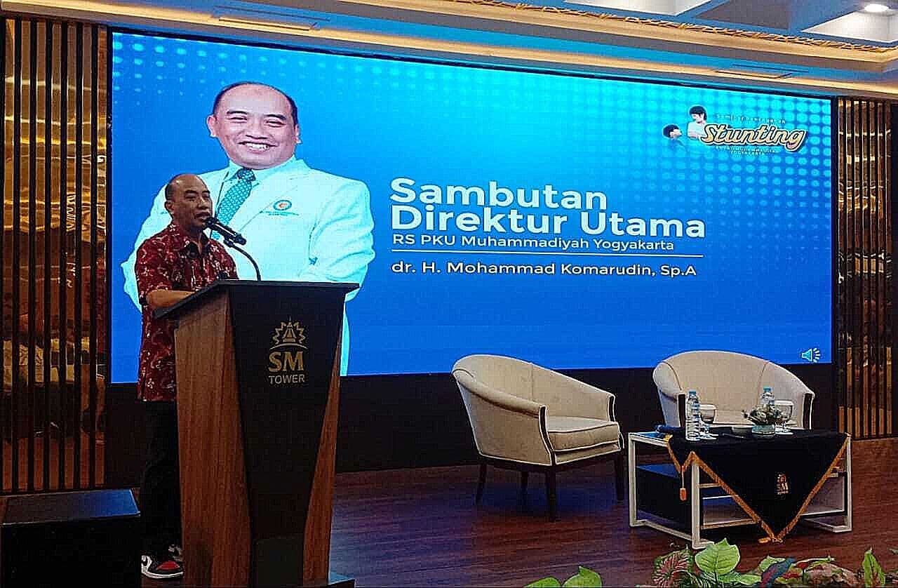 Direktur Utama RS PKU Muhammadiyah Yogyakarta dr H Mohammad Komarudin, SpA. Doc. SM