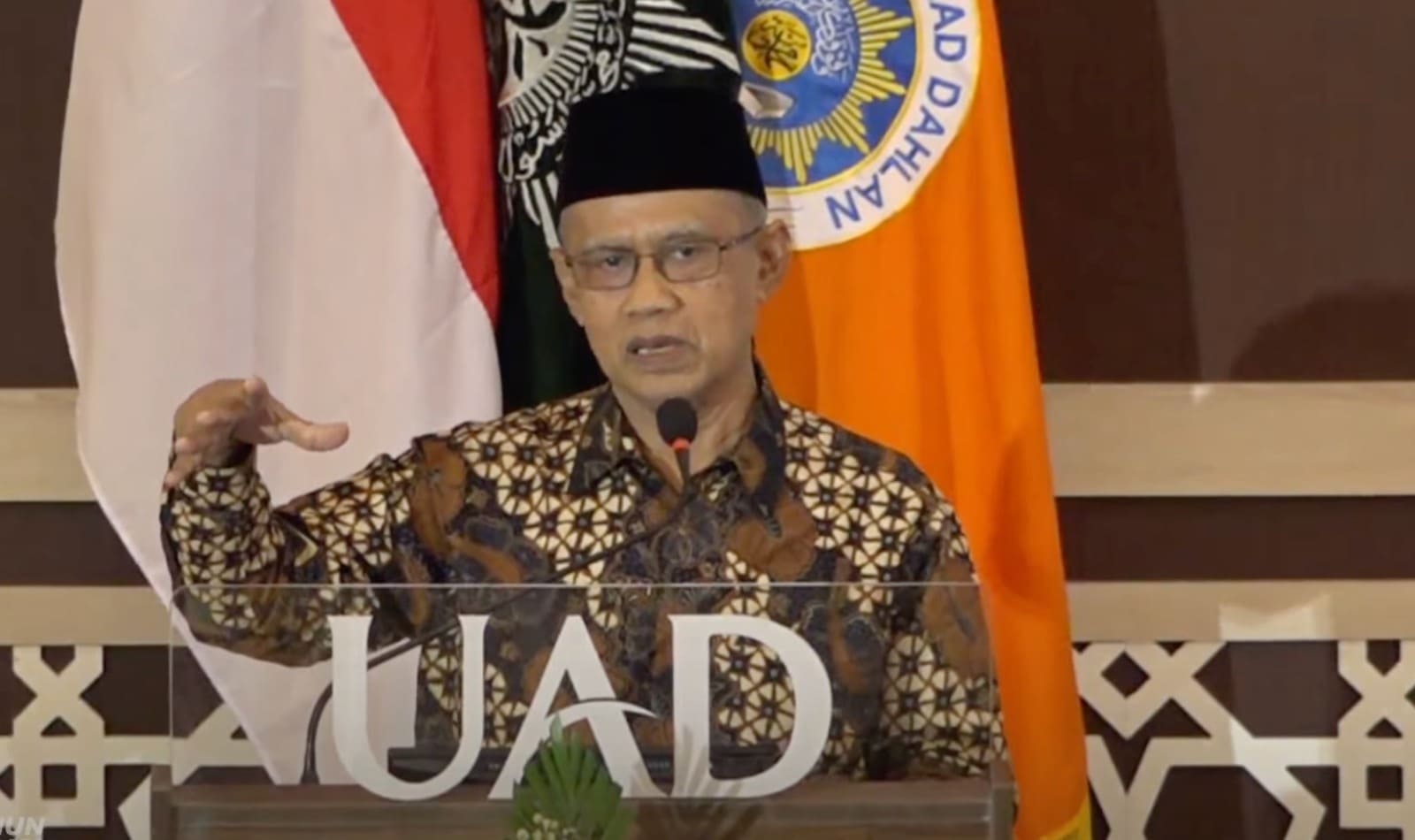 Ketua Umum Pimpinan Pusat Muhammadiyah Haedar Nashir