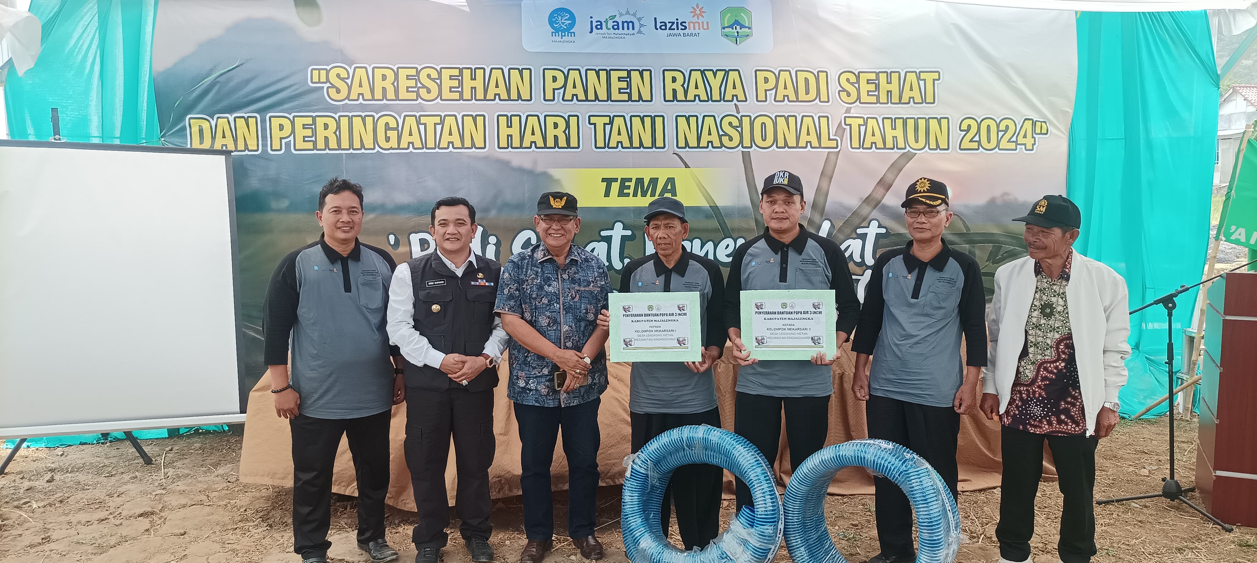 Majelis Pemberdayaan Masyarakat (MPM) dan Lazismu meluncurkan program inovatif bernama "Beasmu" di Lengkong Wetan, Sindangwangi, Majalengka