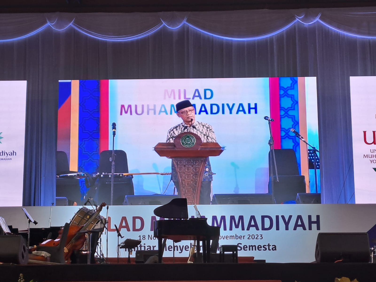 Ketua Umum Pimpinan Pusat Muhammadiyah Prof Dr KH Haedar Nashir, MSi. Doc. SM