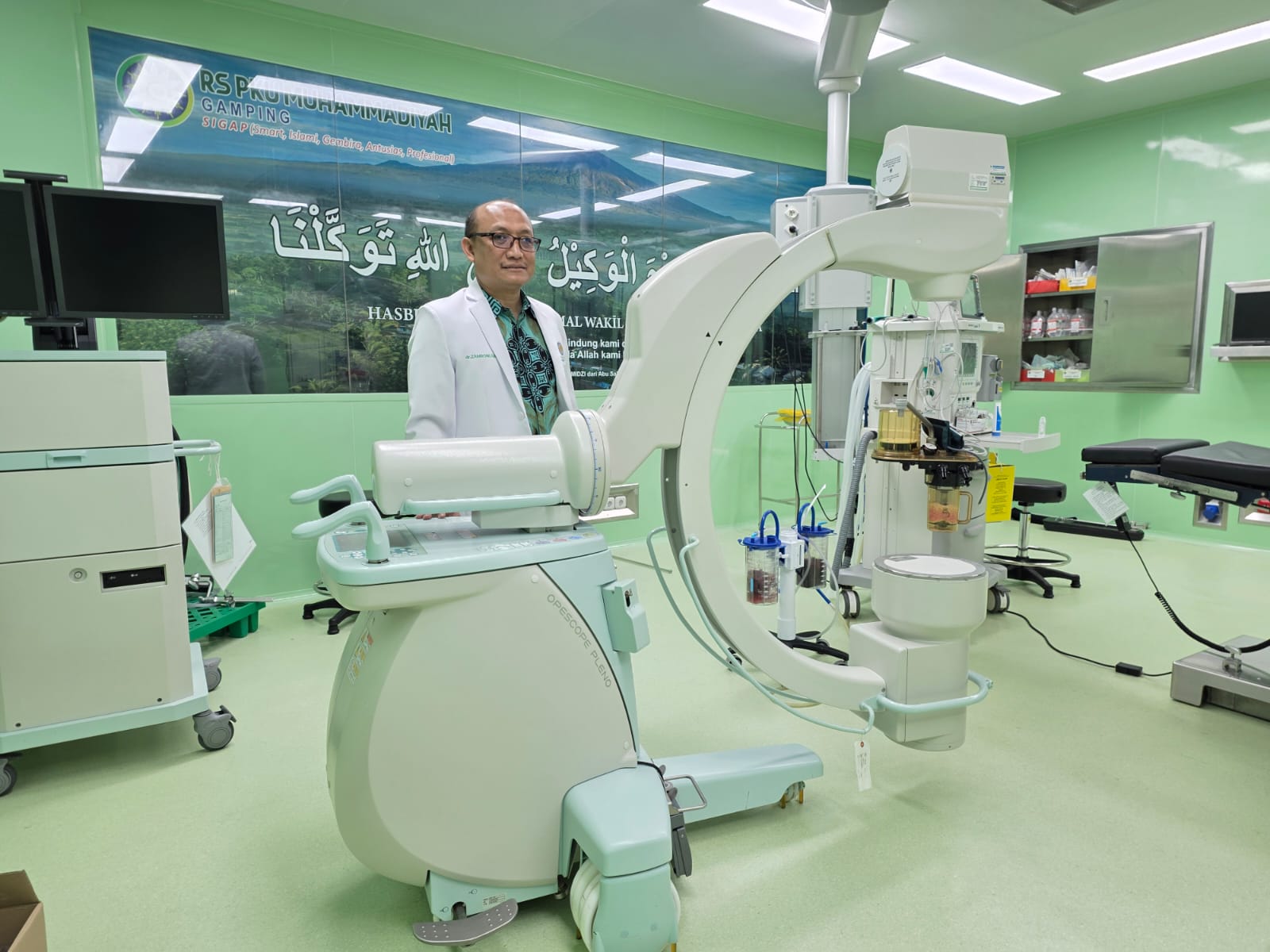 Salah satu fasilitas yang akan digunakan dalam pembelajaran PPDS Neurologi di rumah sakit pendidikan UMY, RS PKU Gamping