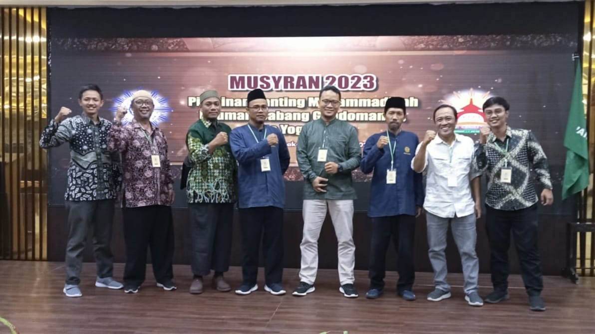 Pengurus PRM Kauman Yogyakarta yang terpilih dalam Musyran