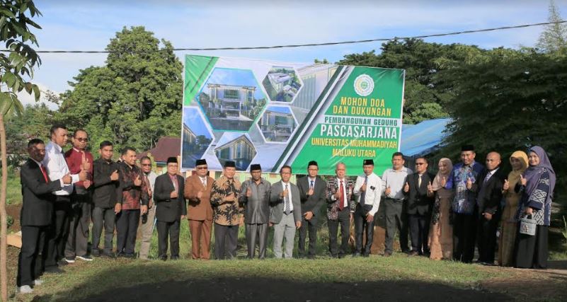 Peletakan batu pertama pembangunan Gedung Pascasarjana UMMU