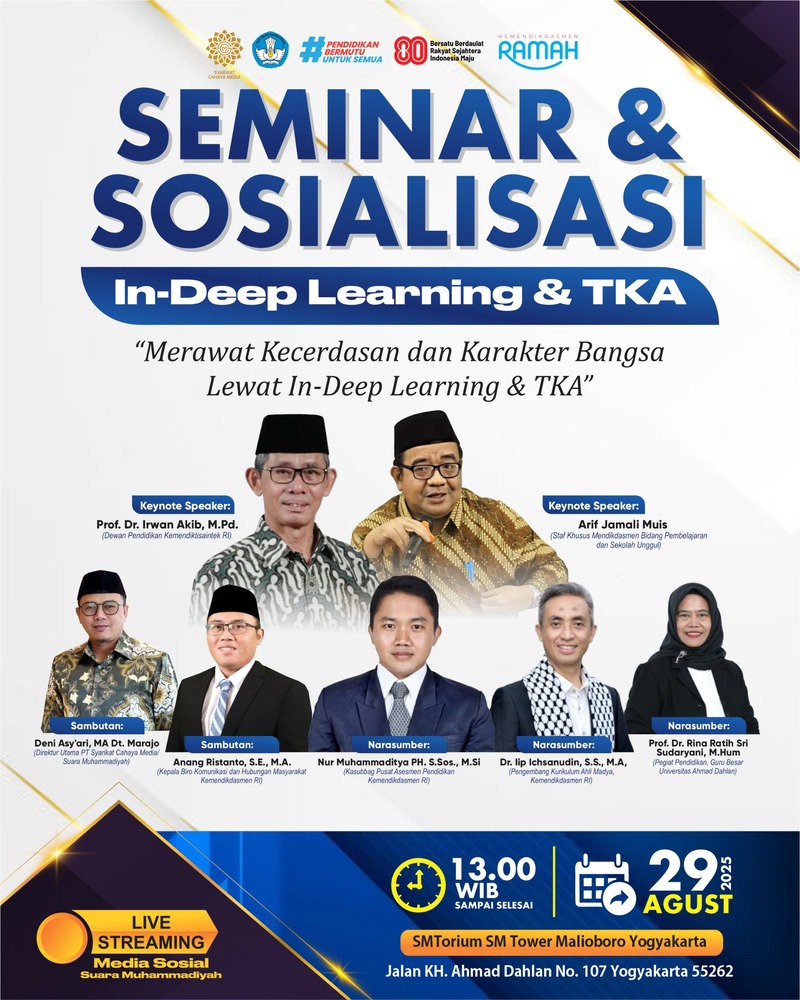 Seminar dan Sosialisasi Deep Learning SM-Kemendikdasmen. Foto: Siti Nurwanti
